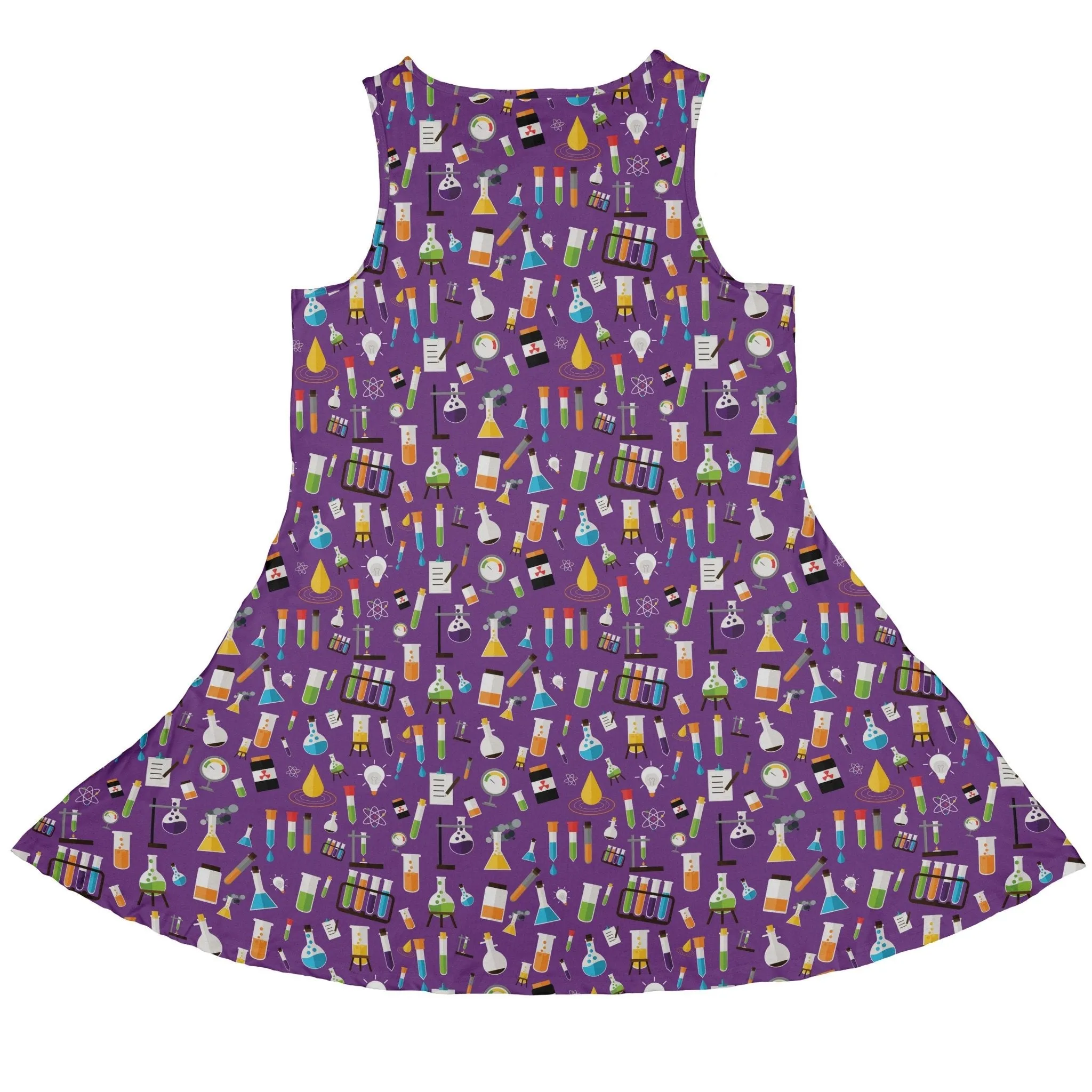 Lab Beakers Purple Science Dress