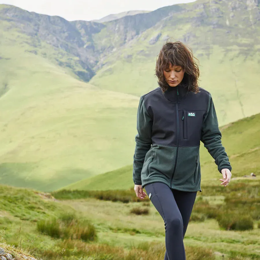 Ladies Hybrid Fleece Vest