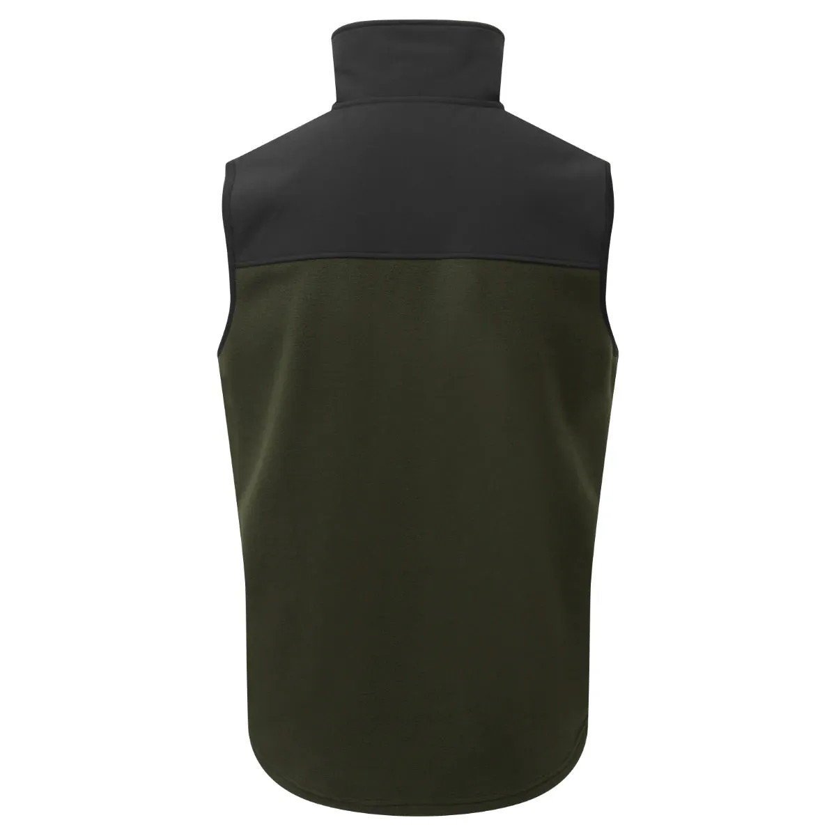 Ladies Hybrid Fleece Vest