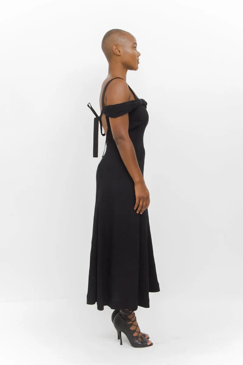 LARA PINTUCKED DRESS