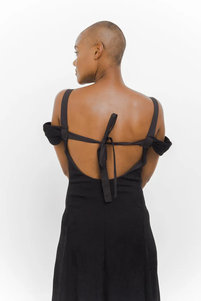 LARA PINTUCKED DRESS