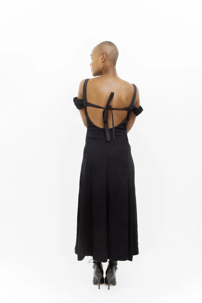 LARA PINTUCKED DRESS