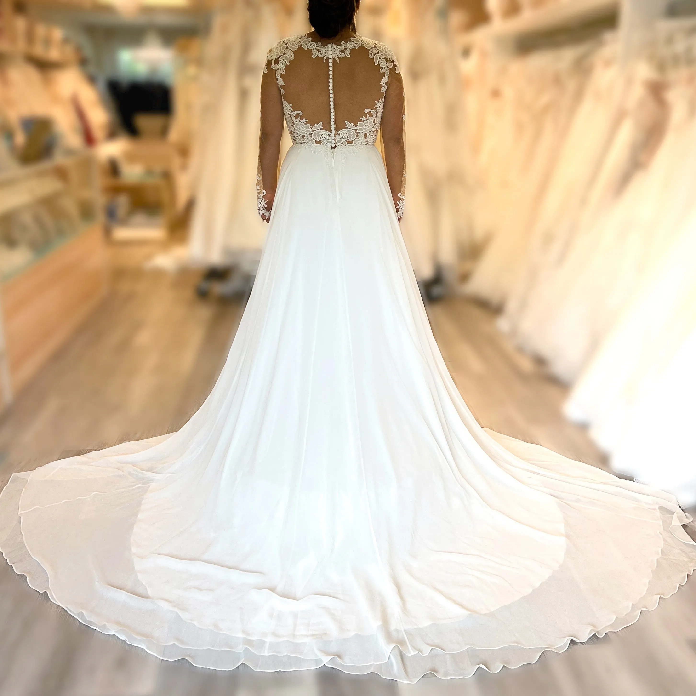 Lillian West 6422 Wedding Dress Sample