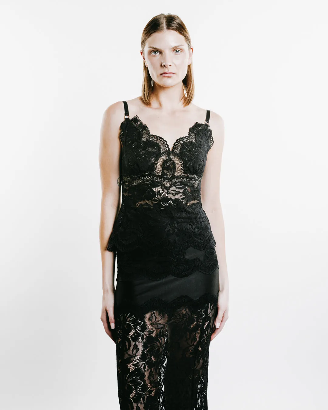 Long Lace Skirt
