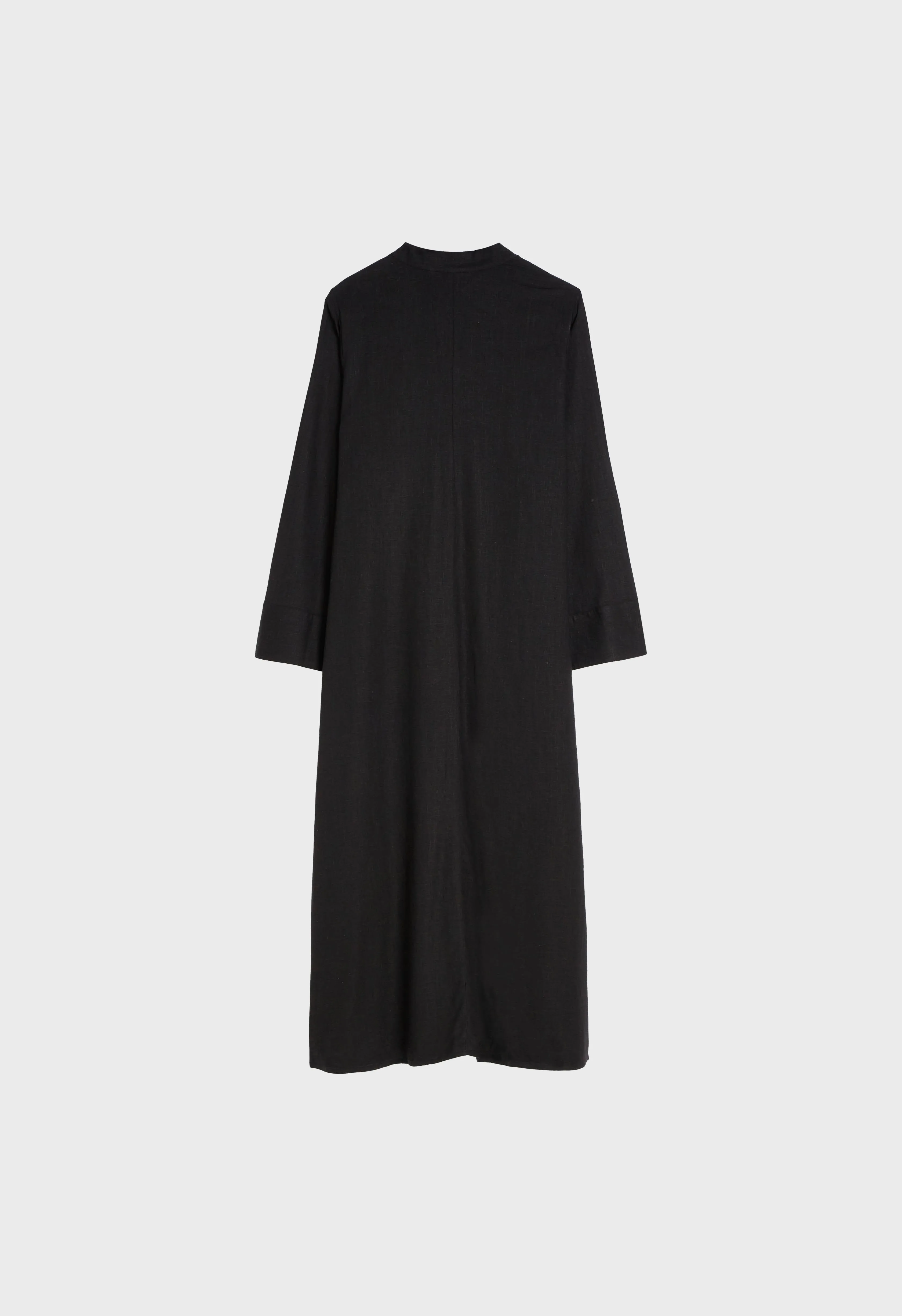 Loose Linen Dress | Black