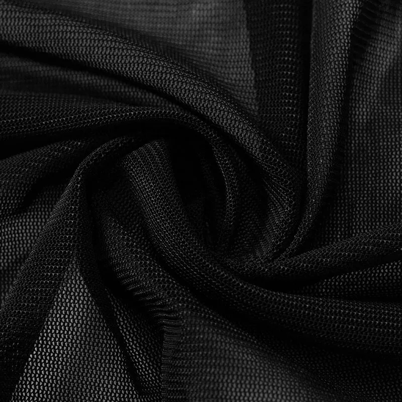 Meet You After Mesh Mini Dress
