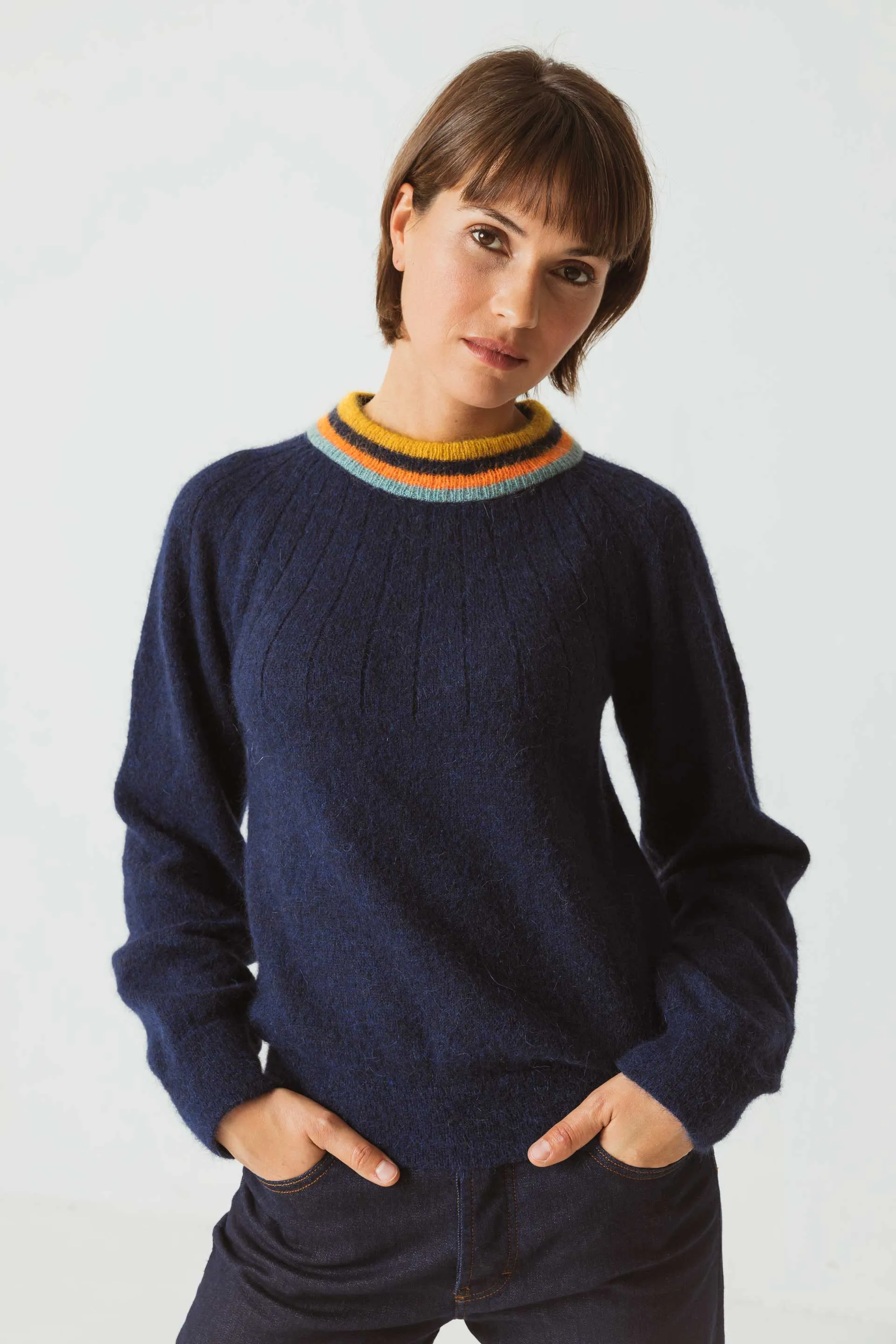 MIRARI Alpaka Pullover navy | SKFK