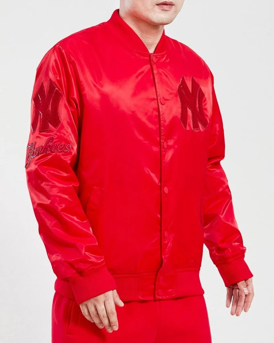 MLB NEW YORK YANKEES CLASSIC TRIPLE RED MEN'S TRACK JACKET (TRIPLE RED)