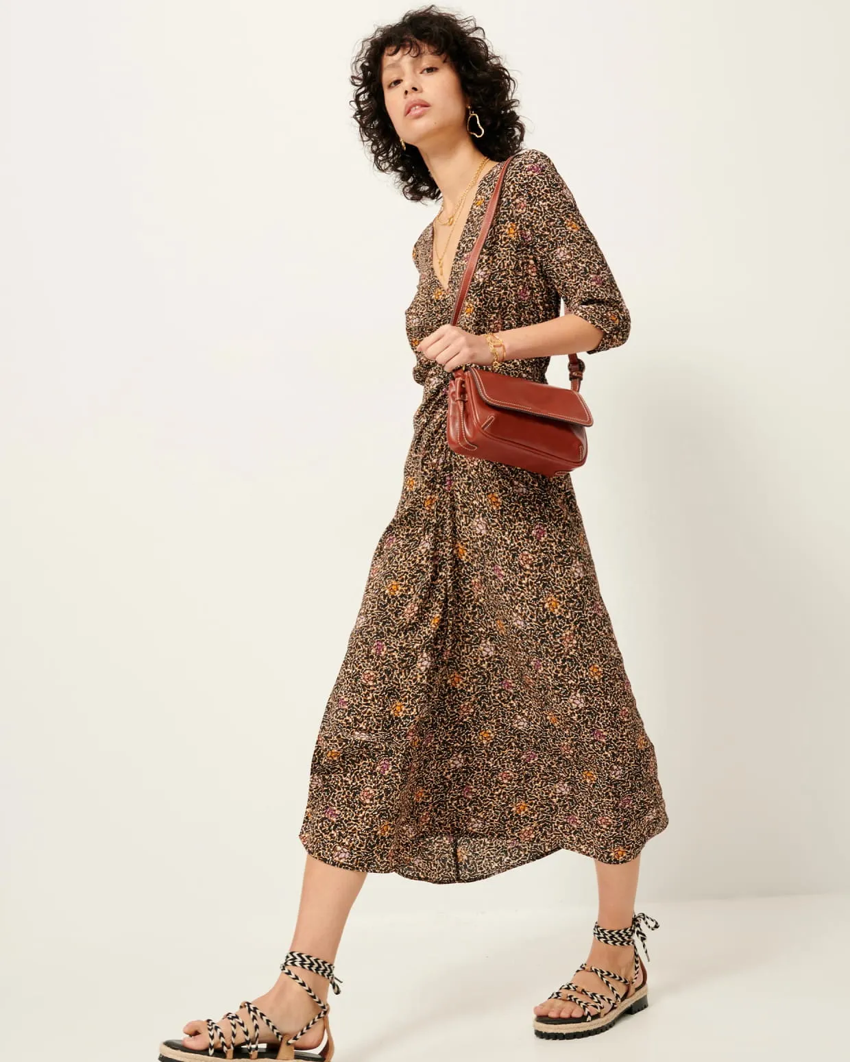 Nylia Dress in Floy Joy