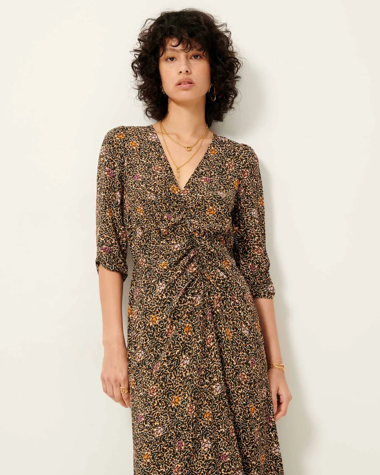 Nylia Dress in Floy Joy