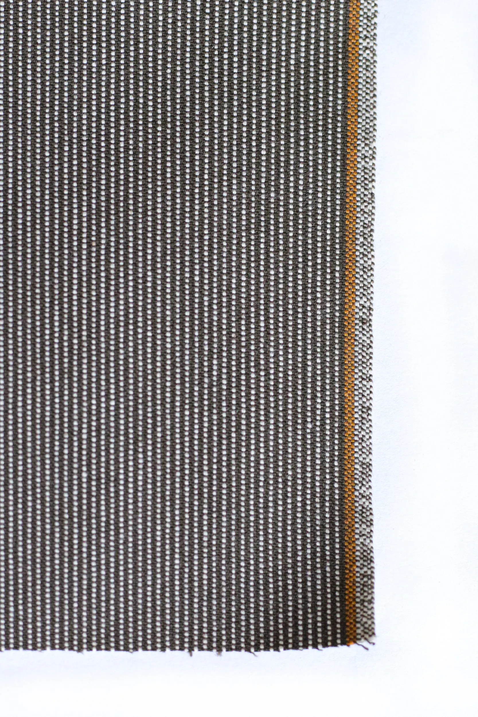 OLIVE WABASH SELVEDGE DENIM.