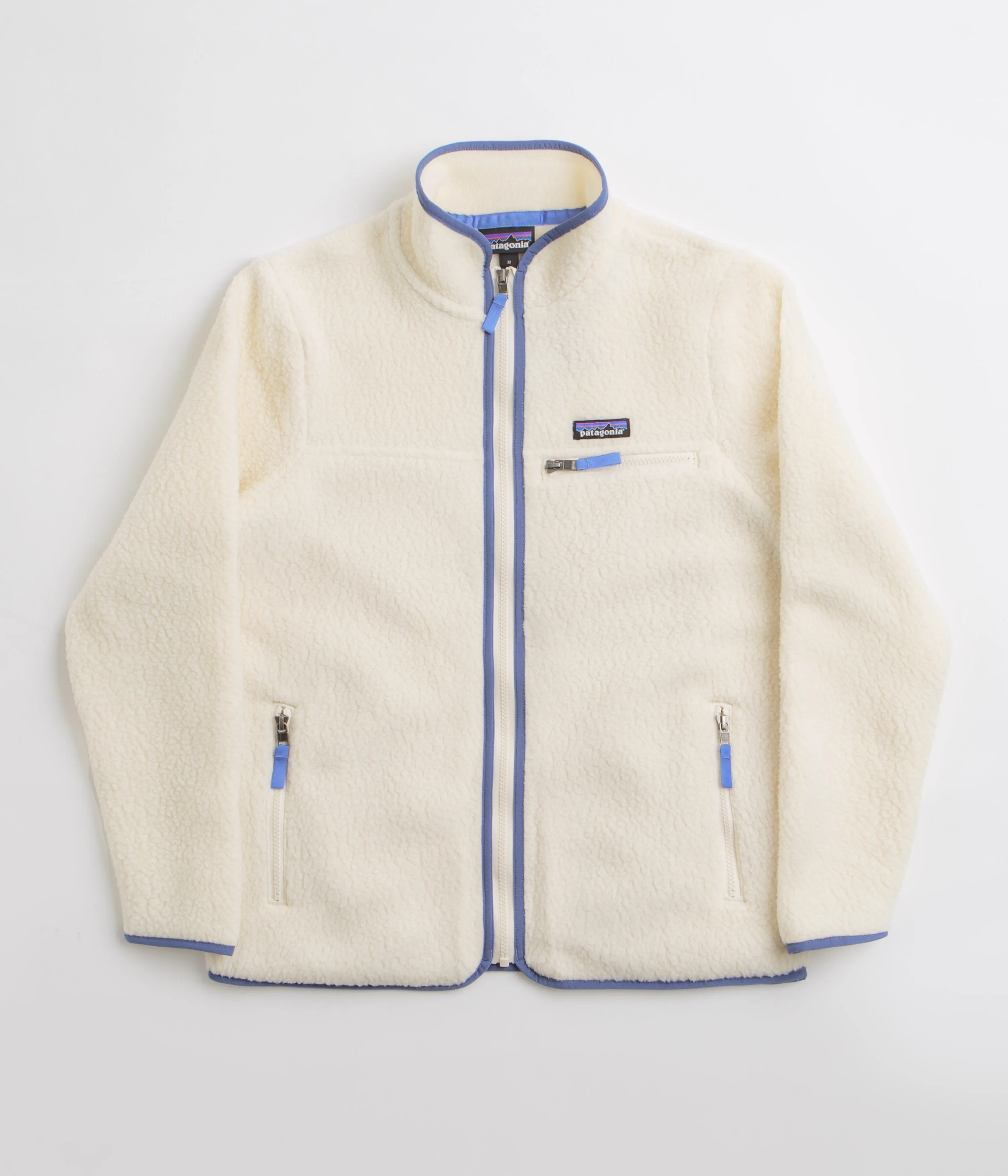 Patagonia Womens Retro Pile Fleece Jacket - Natural