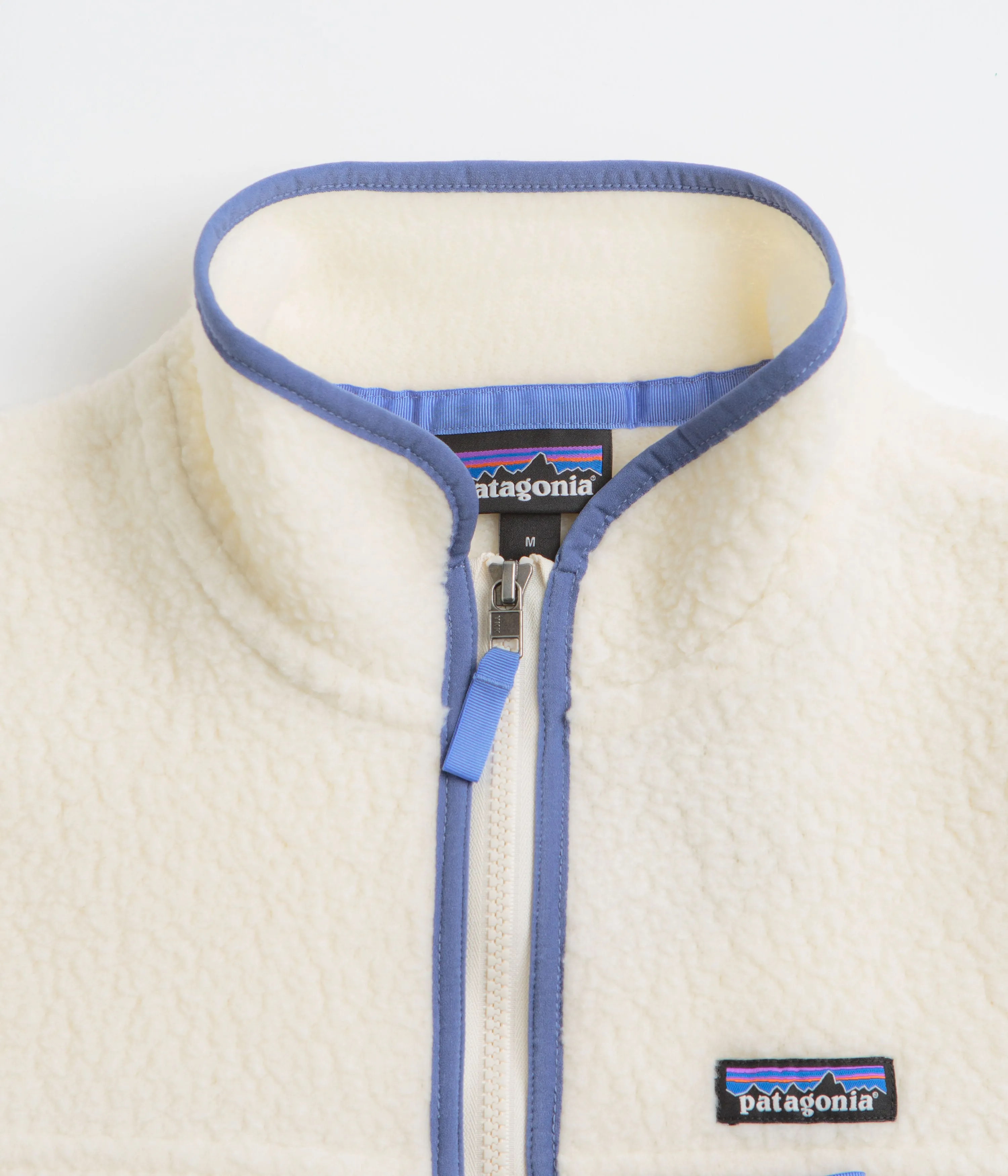 Patagonia Womens Retro Pile Fleece Jacket - Natural