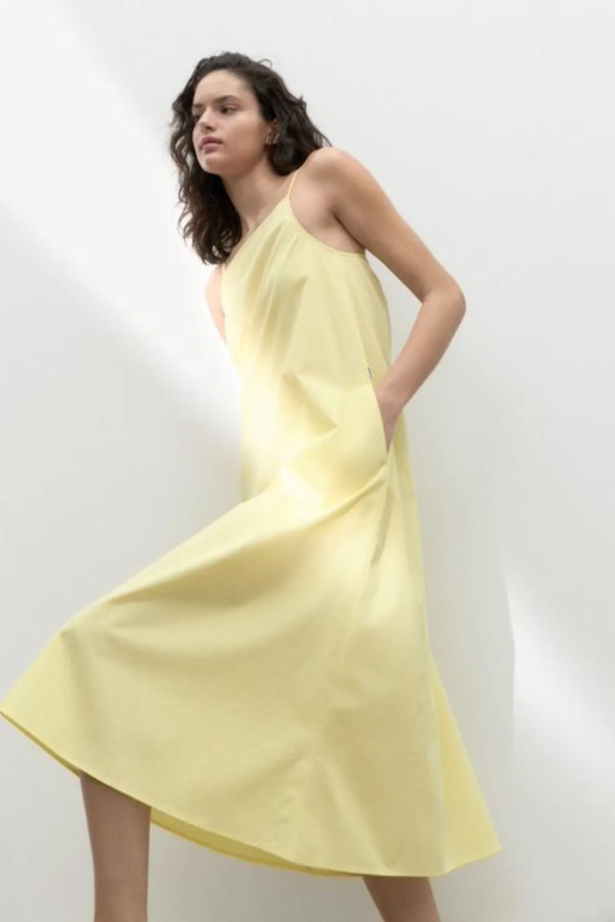 Perla Dress Lemonade Ecoalf