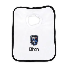 Personalized San Jose Earthquakes Bib