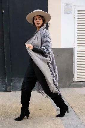PETRA SCARF LIGHT GREY