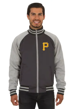 Pittsburgh Pirates Reversible Polyester Track Jacket