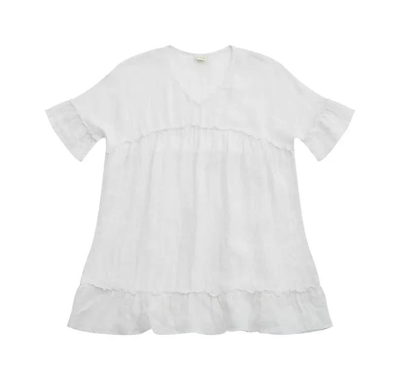 Quartz Linen Dress