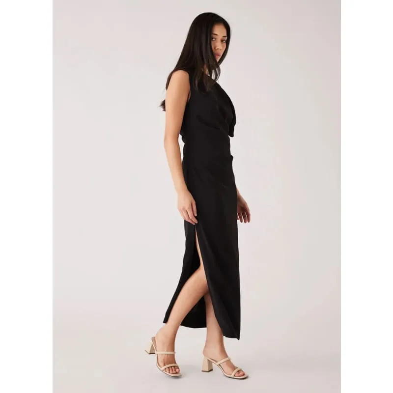 Regency Midi Dress | Black