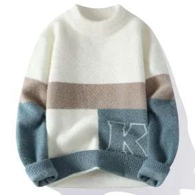 Round Neck  Pullover