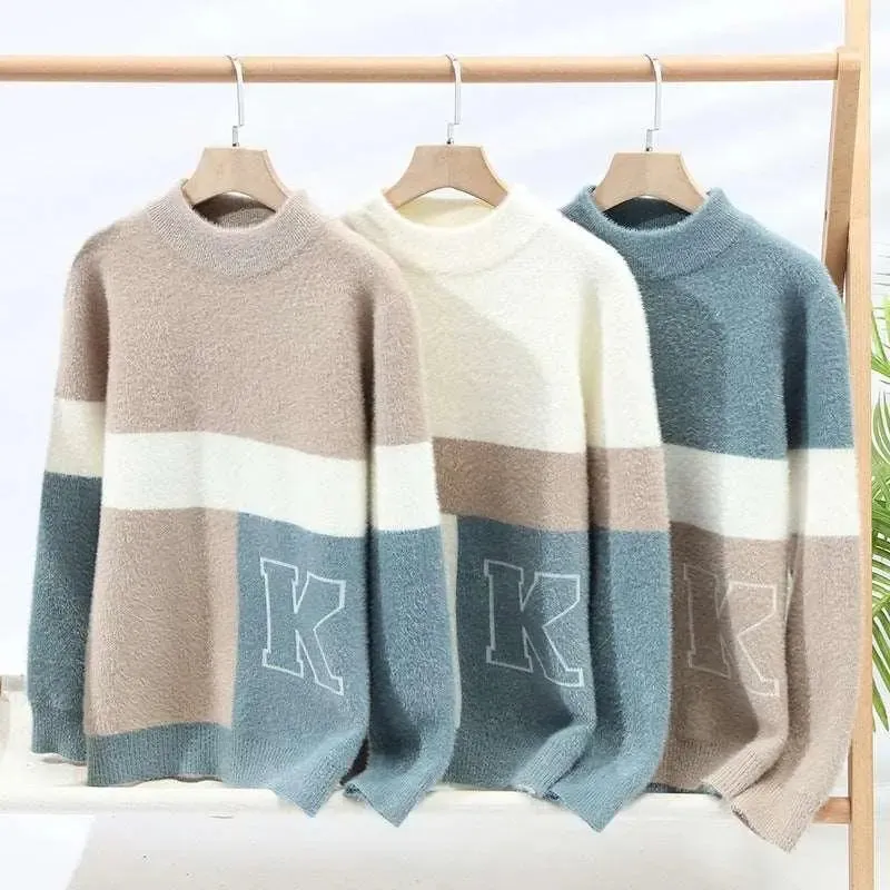 Round Neck  Pullover