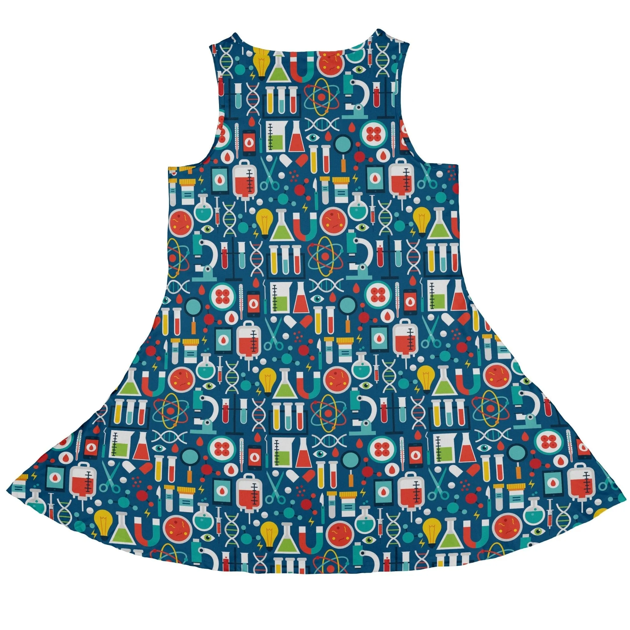 Science Lab Blue Science Dress