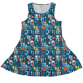 Science Lab Blue Science Dress
