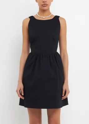 Scrunchie Back Mini Dress