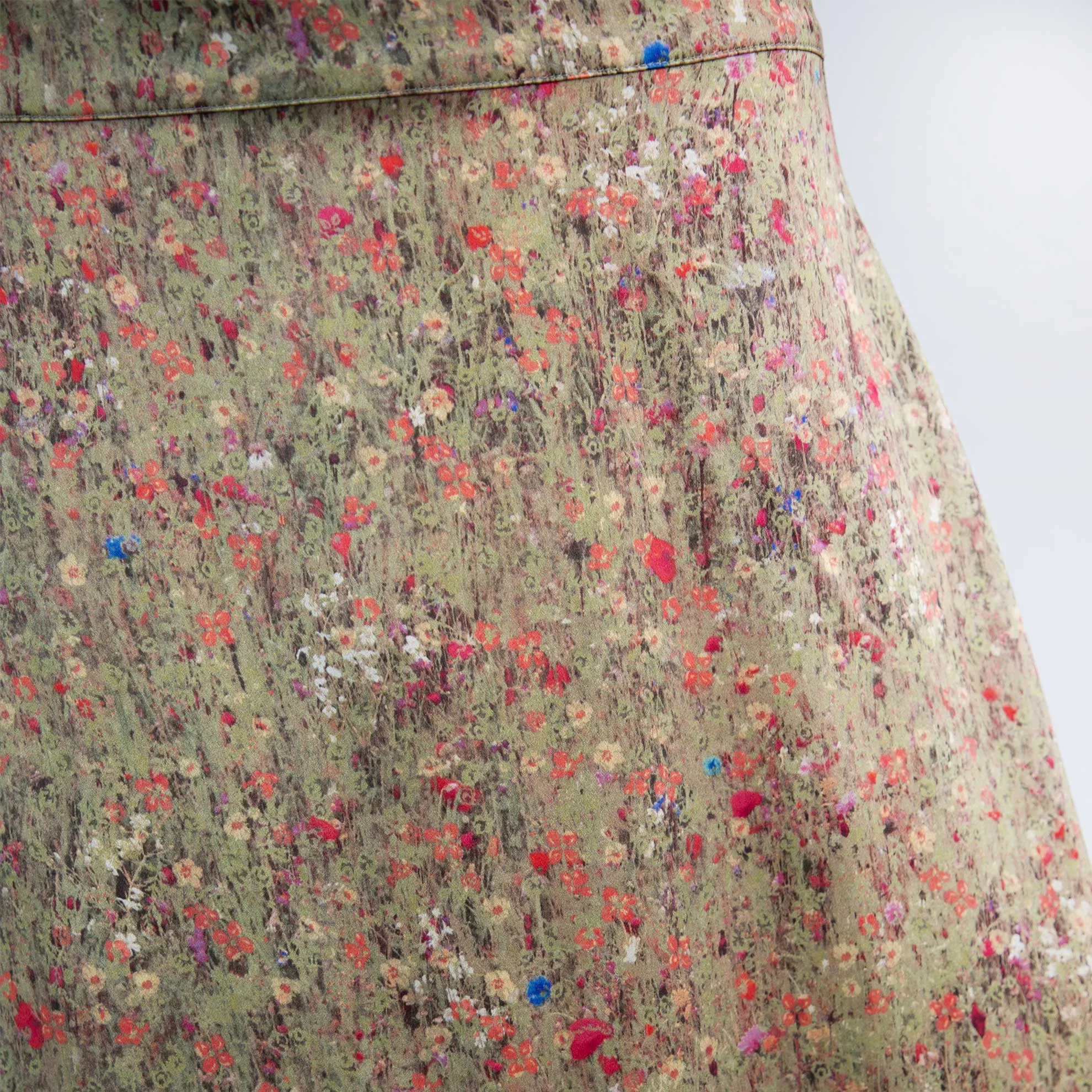 Silk Monet Maxi Skirt