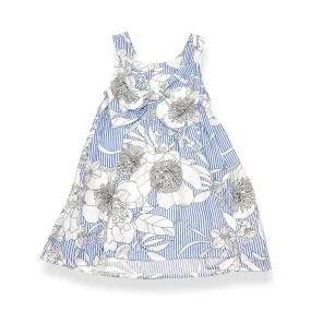 Sleeveless Lightweight Back Bow Dress