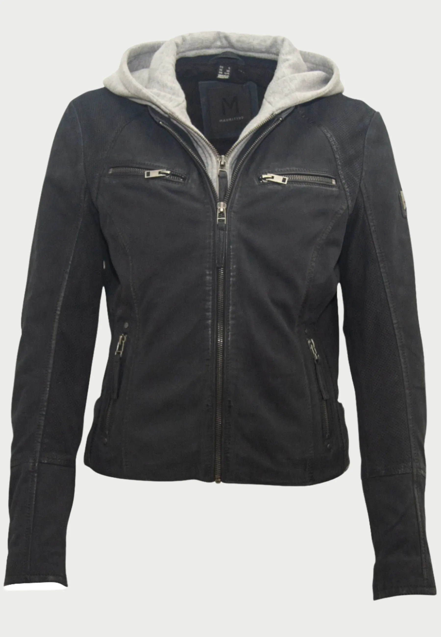 Soft Nubuck Leather Jacket