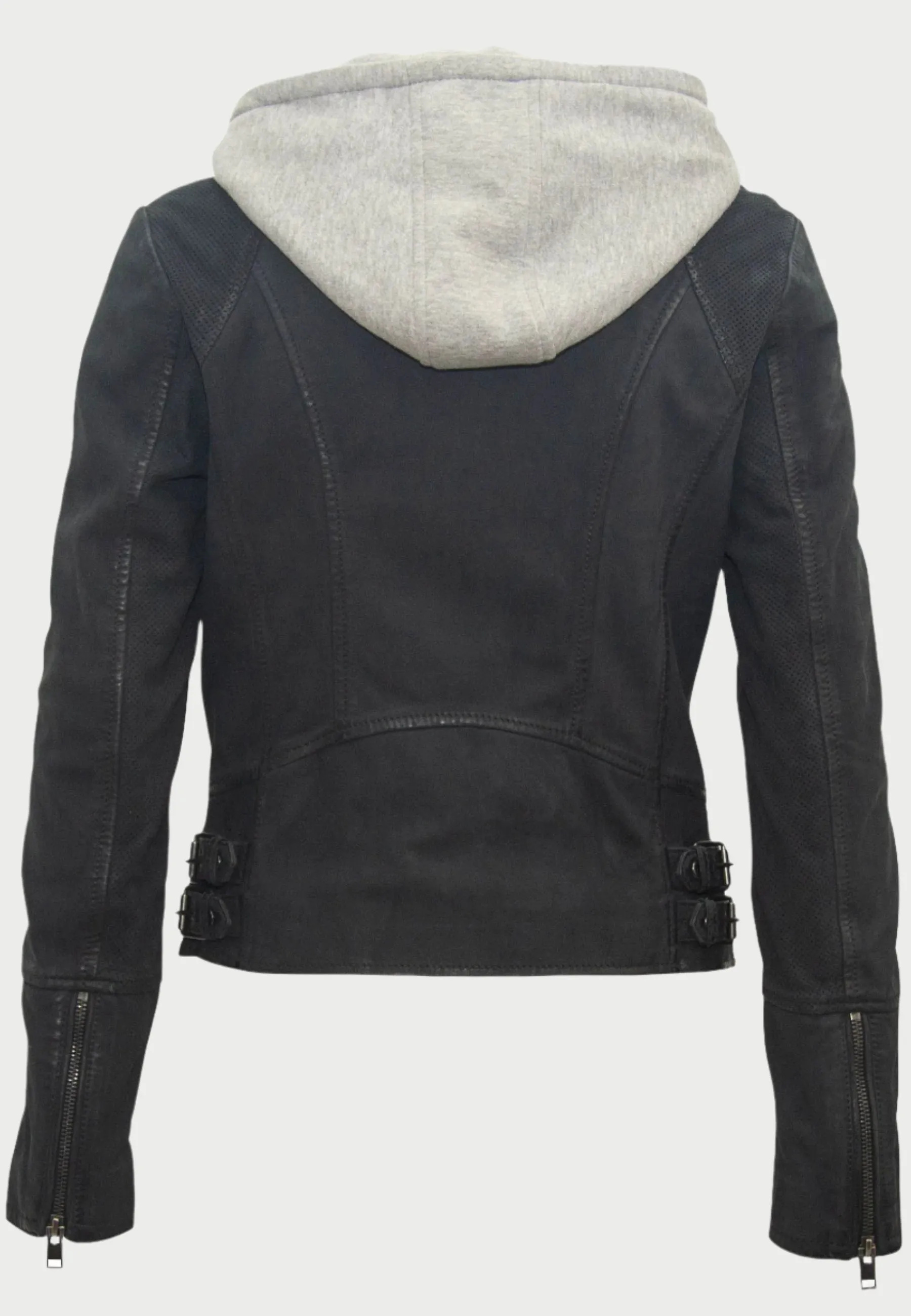 Soft Nubuck Leather Jacket