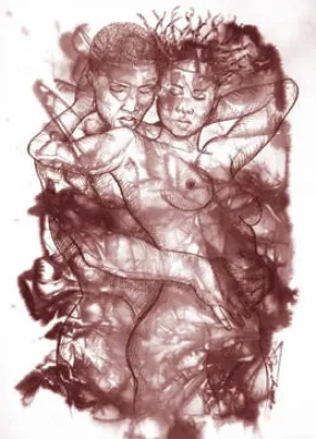 Stolen Moments - 19x27 print - Larry Poncho Brown