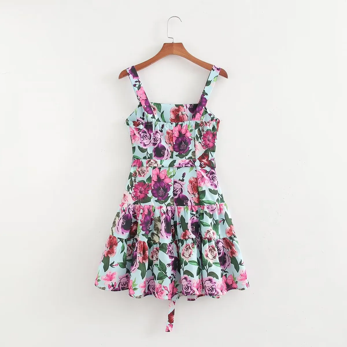 Summer Boho Vacation Retro Printed Floral Dress