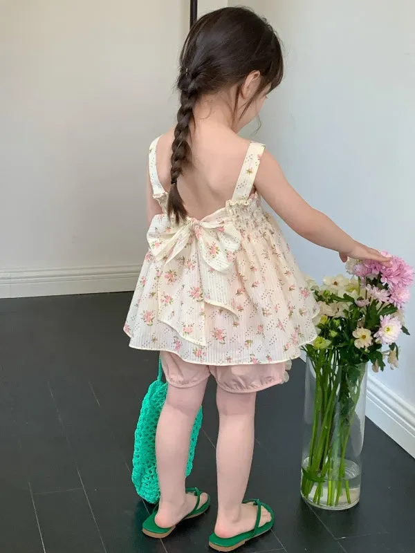 Summer Dress Sleeveless Casual A-Line Dresses for Kids by Kaja Clothing-Mia Dress