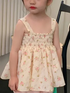 Summer Dress Sleeveless Casual A-Line Dresses for Kids by Kaja Clothing-Mia Dress