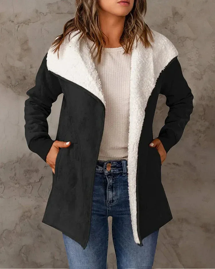 Teddy - Fleece Jas met Zakken - Perfect voor Vrije Tijd!