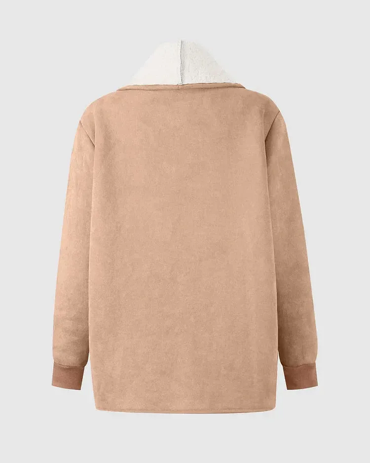 Teddy - Fleece Jas met Zakken - Perfect voor Vrije Tijd!