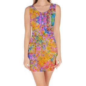 Travelling Waves Bodycon Dress