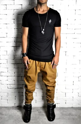 Twisted Jeans - Tan