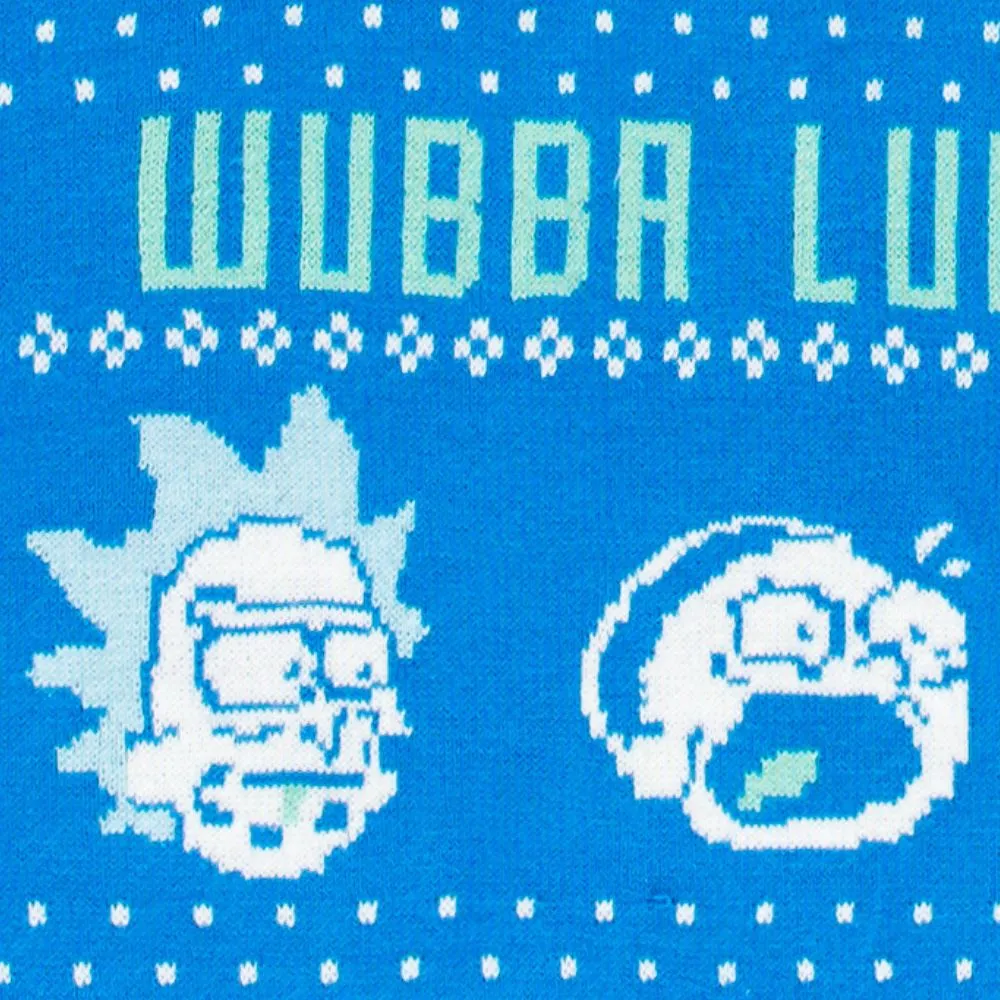 Ugly Christmas Sweater JulesRoche Rick and Morty Funny Knit
