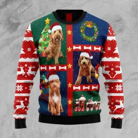 Ugly Sweater JulesRoche All-Over Print Festive Pullover
