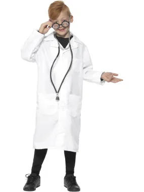 Unisex Scientist Lab Doctor Fancy Dress Occupation Costume