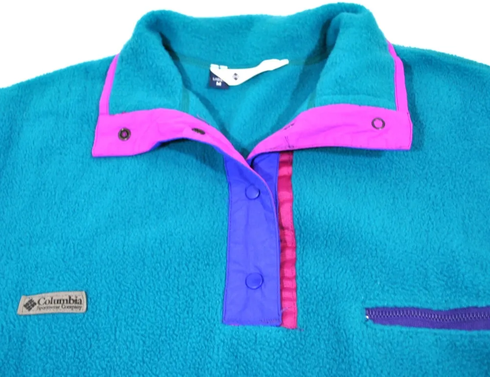 Vintage Columbia Fleece Jacket Size Small