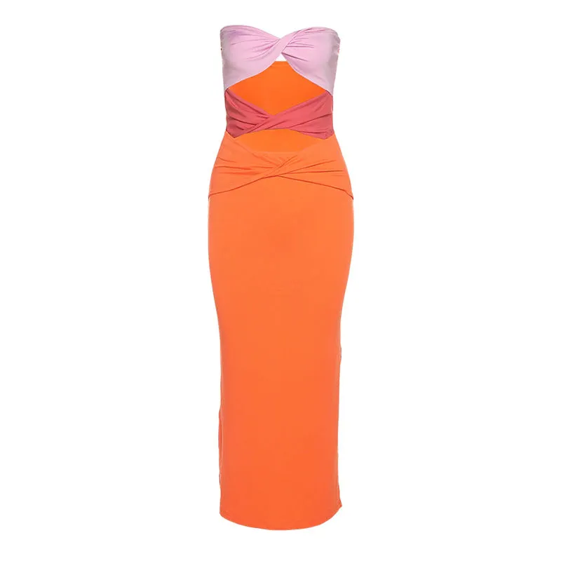 Vvsha Fantine Strapless Dress