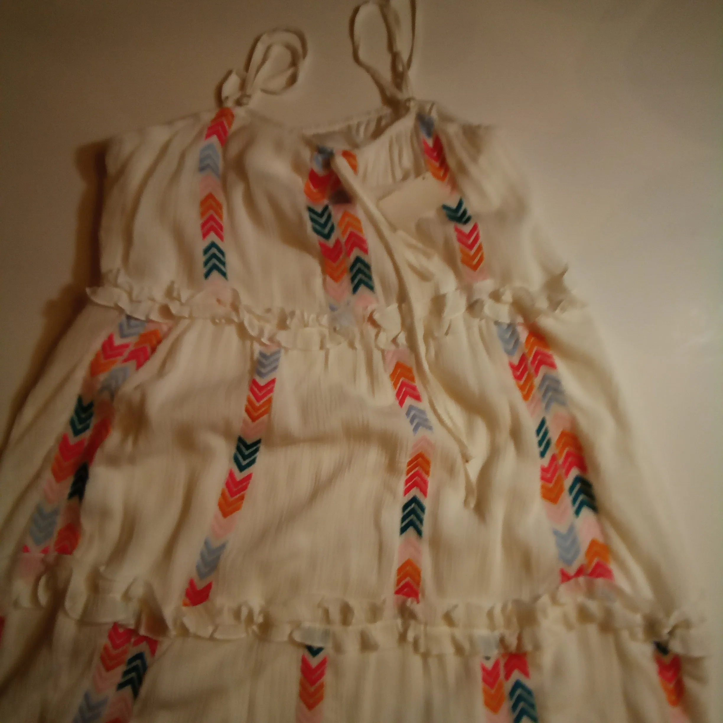 White embroidered Sundress | Savanna Jane