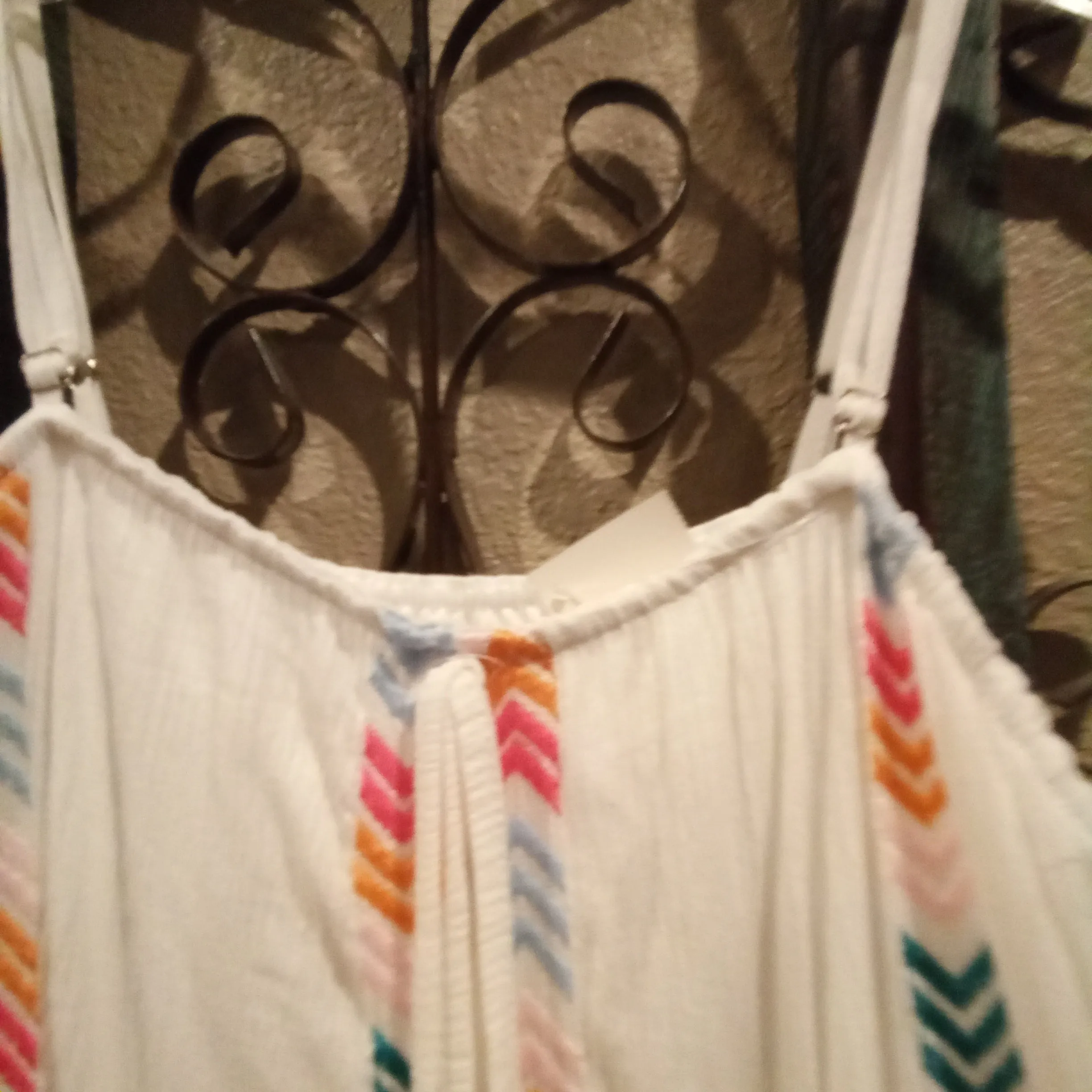 White embroidered Sundress | Savanna Jane
