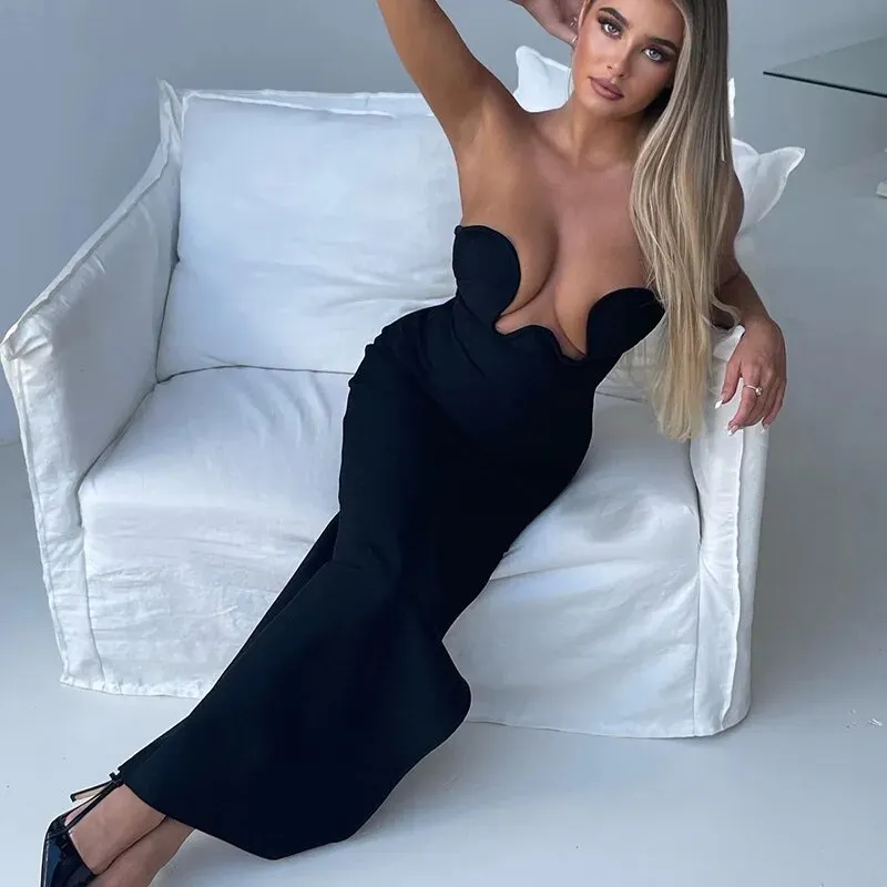 Wjczt outfit ideal Sophisticated Cut-Out Glamour Dress