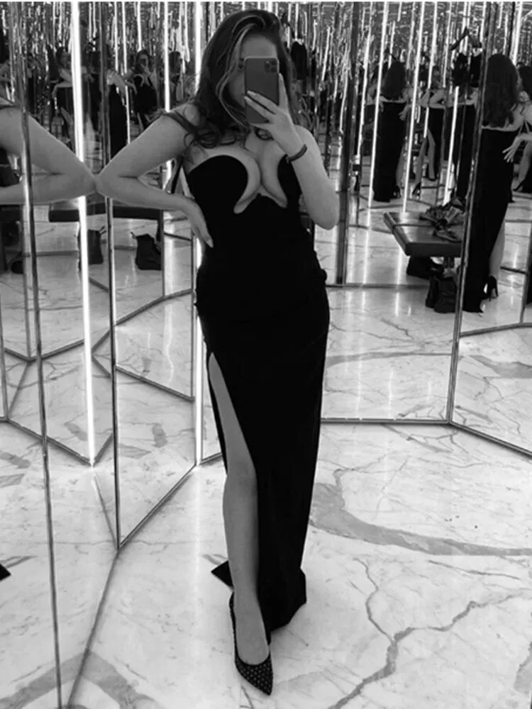 Wjczt outfit ideal Sophisticated Cut-Out Glamour Dress