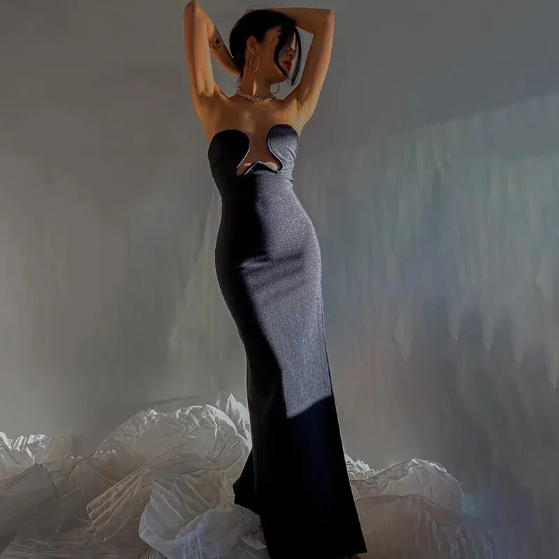 Wjczt outfit ideal Sophisticated Cut-Out Glamour Dress